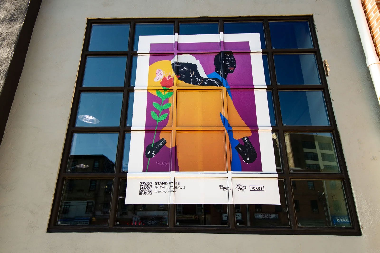 Workplace art program example