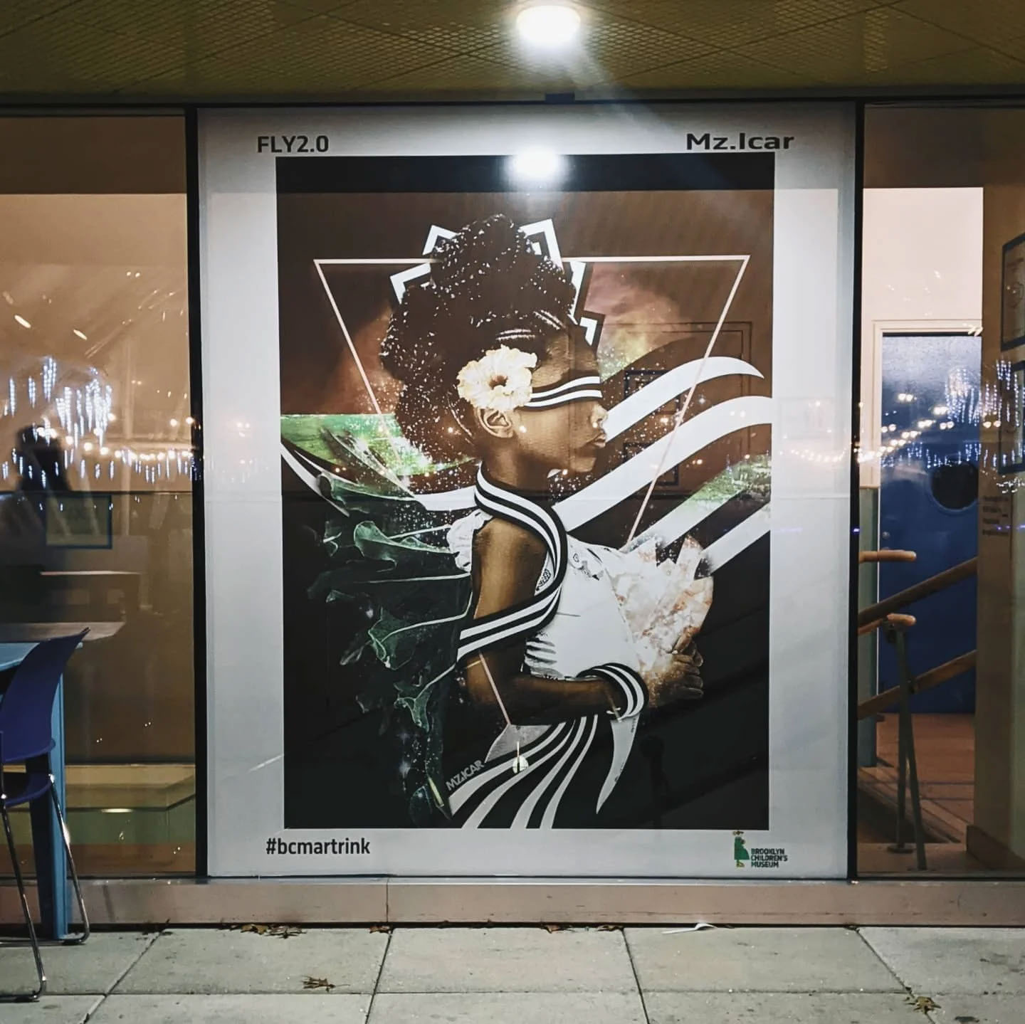 Mural installation example